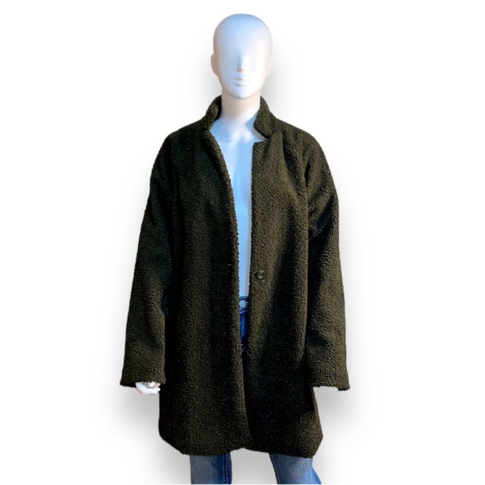 a new day Green Teddy Jacket - Picture 2 of 6
